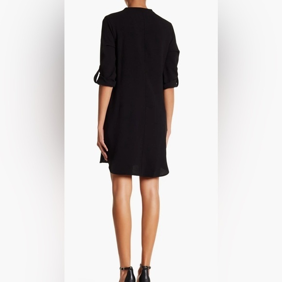 Lush Split Neck 3/4 Sleeve Dress Size XS - Picture 2 of 8